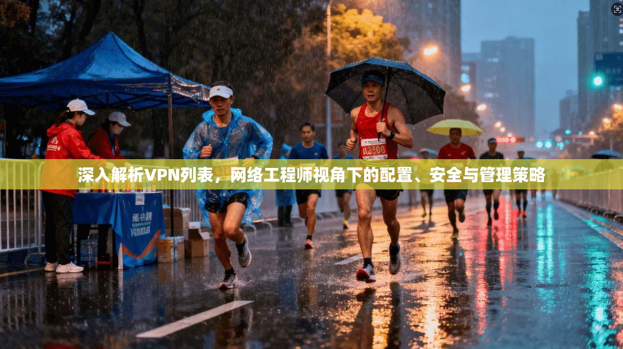 深入解析VPN列表，网络工程师视角下的配置、安全与管理策略