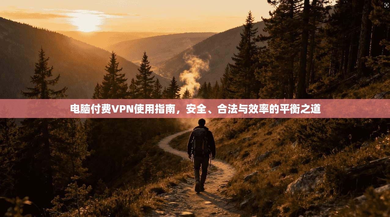 电脑付费VPN使用指南，安全、合法与效率的平衡之道