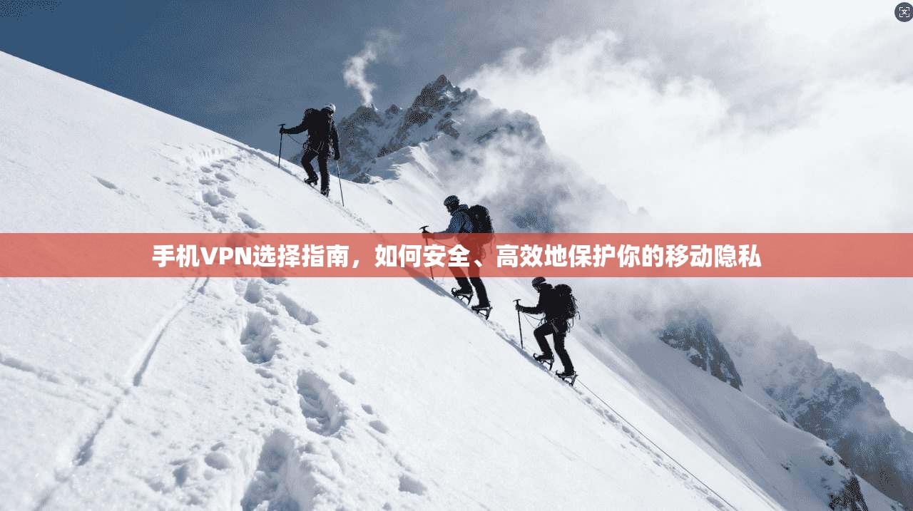 手机VPN选择指南,如何安全、高效地保护你的移动隐私 手机VPN选择指南,如何安全、高效地保护你的移动隐私