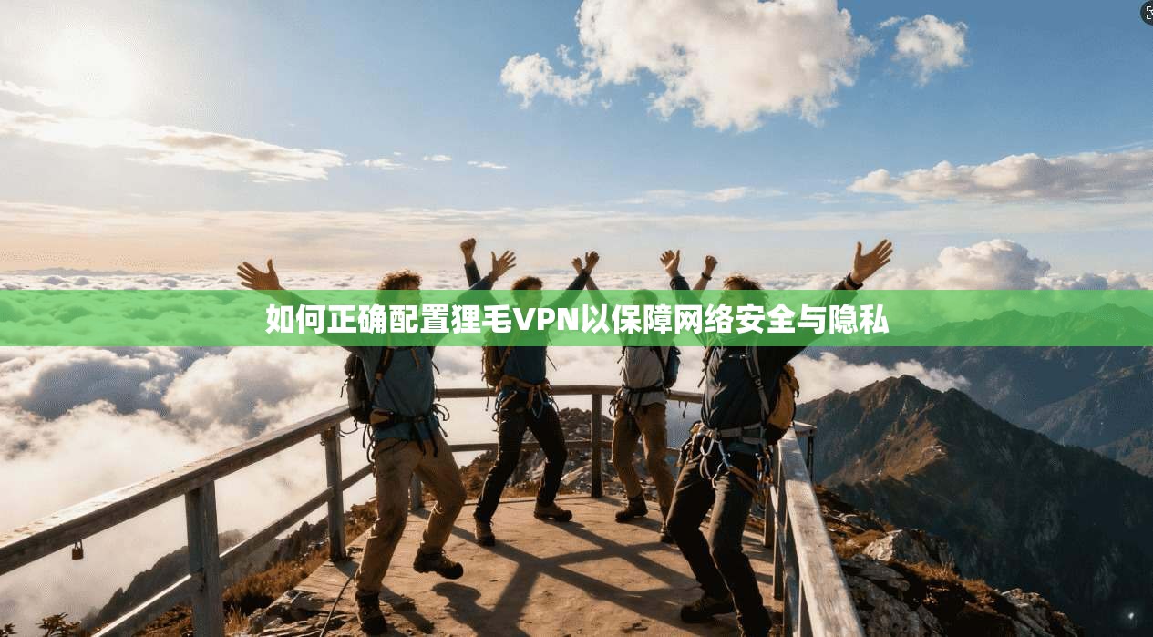 如何正确配置狸毛VPN以保障网络安全与隐私