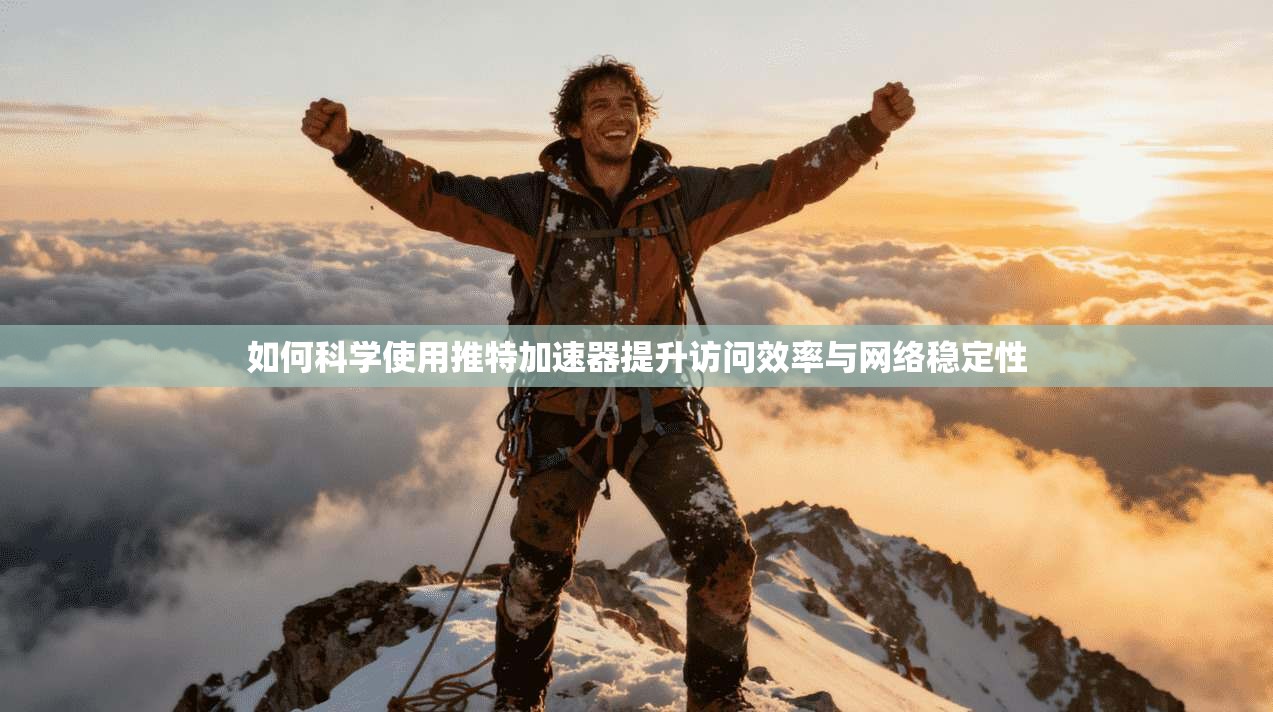如何科学使用推特加速器提升访问效率与网络稳定性