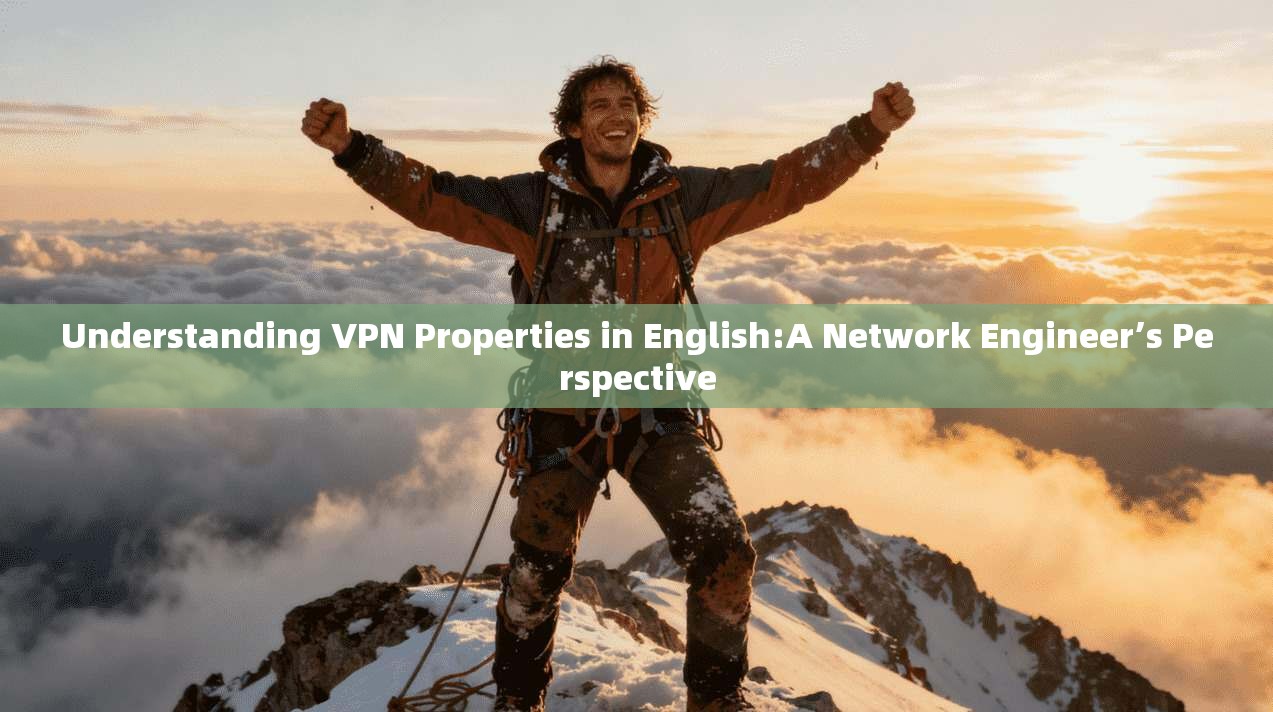 Understanding VPN Properties in English:A Network Engineer’s Perspective
