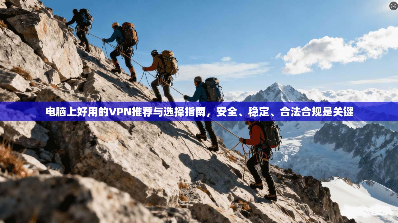 电脑上好用的VPN推荐与选择指南，安全、稳定、合法合规是关键