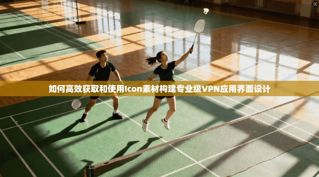 如何高效获取和使用Icon素材构建专业级VPN应用界面设计