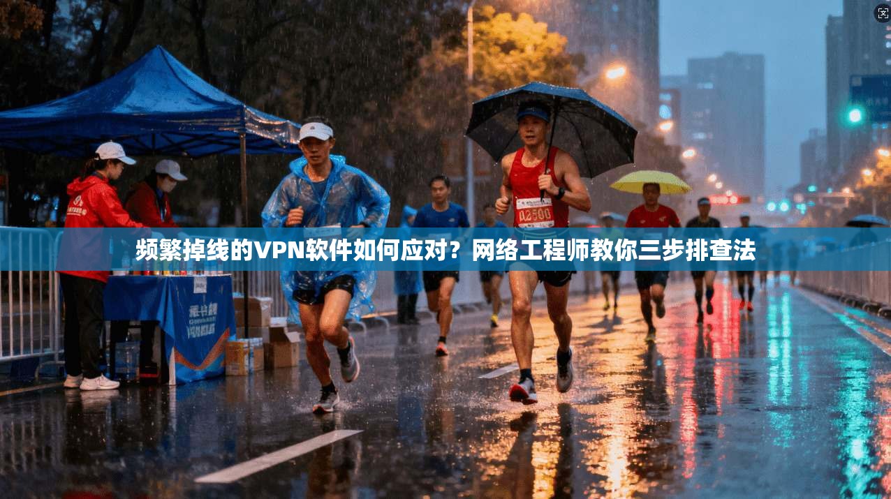 频繁掉线的VPN软件如何应对？网络工程师教你三步排查法