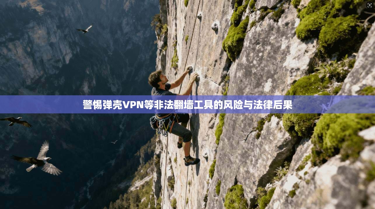 警惕弹壳VPN等非法翻墙工具的风险与法律后果