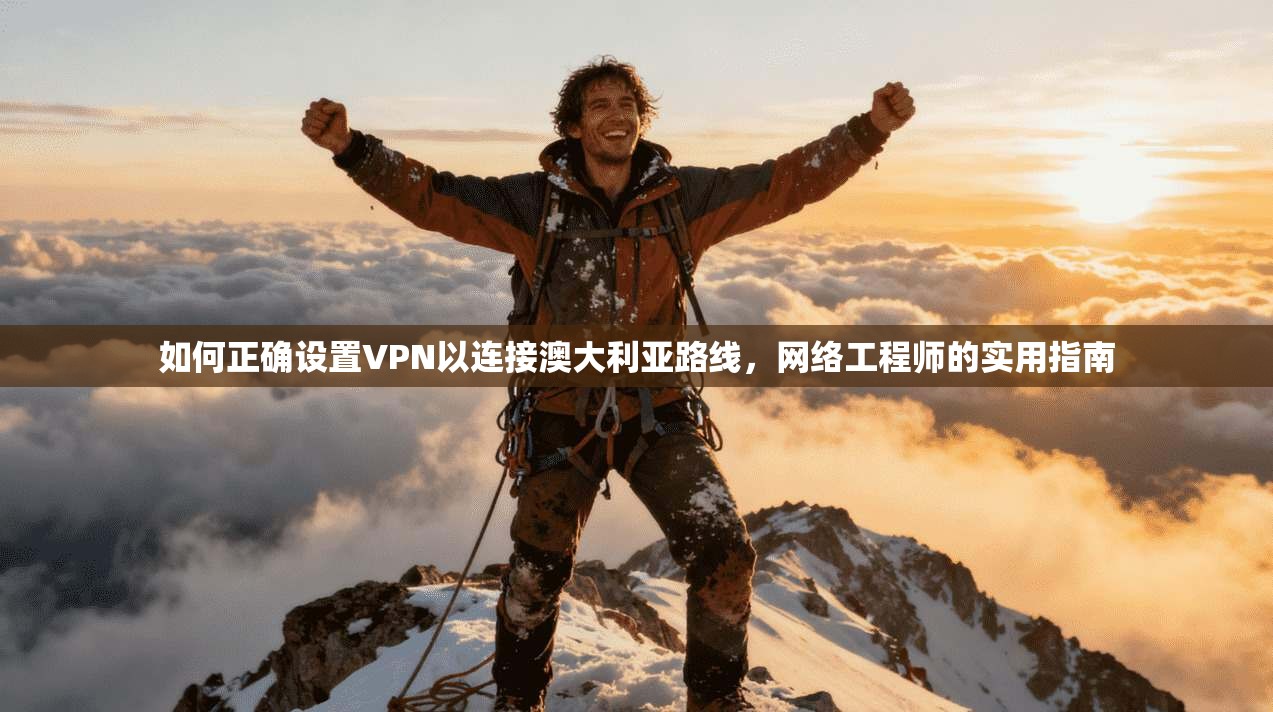 如何正确设置VPN以连接澳大利亚路线，网络工程师的实用指南