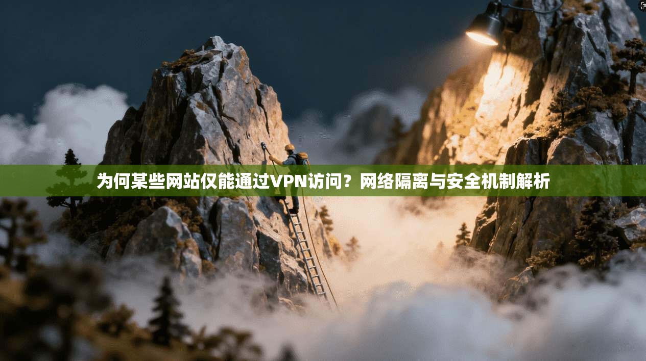 为何某些网站仅能通过VPN访问？网络隔离与安全机制解析