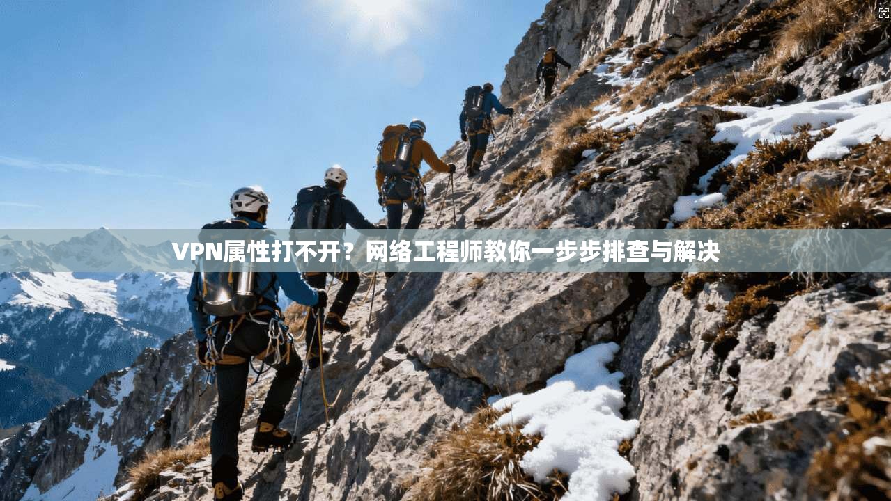 VPN属性打不开？网络工程师教你一步步排查与解决