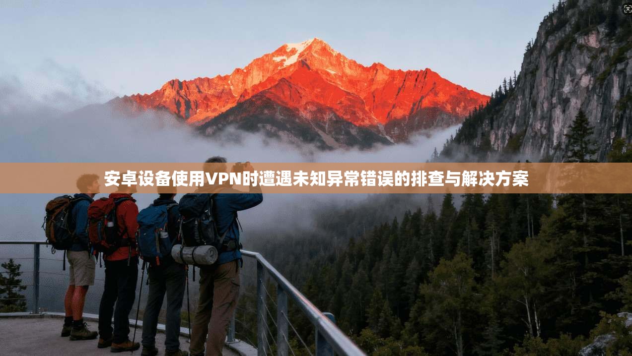 安卓设备使用VPN时遭遇未知异常错误的排查与解决方案