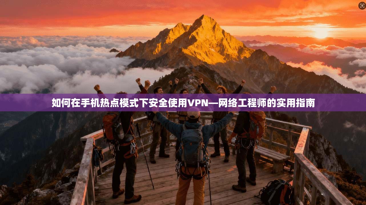 如何在手机热点模式下安全使用VPN—网络工程师的实用指南