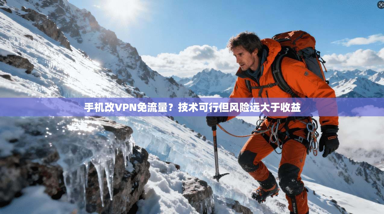 手机改VPN免流量？技术可行但风险远大于收益