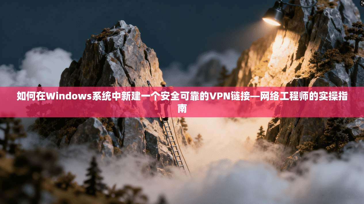 如何在Windows系统中新建一个安全可靠的VPN链接—网络工程师的实操指南