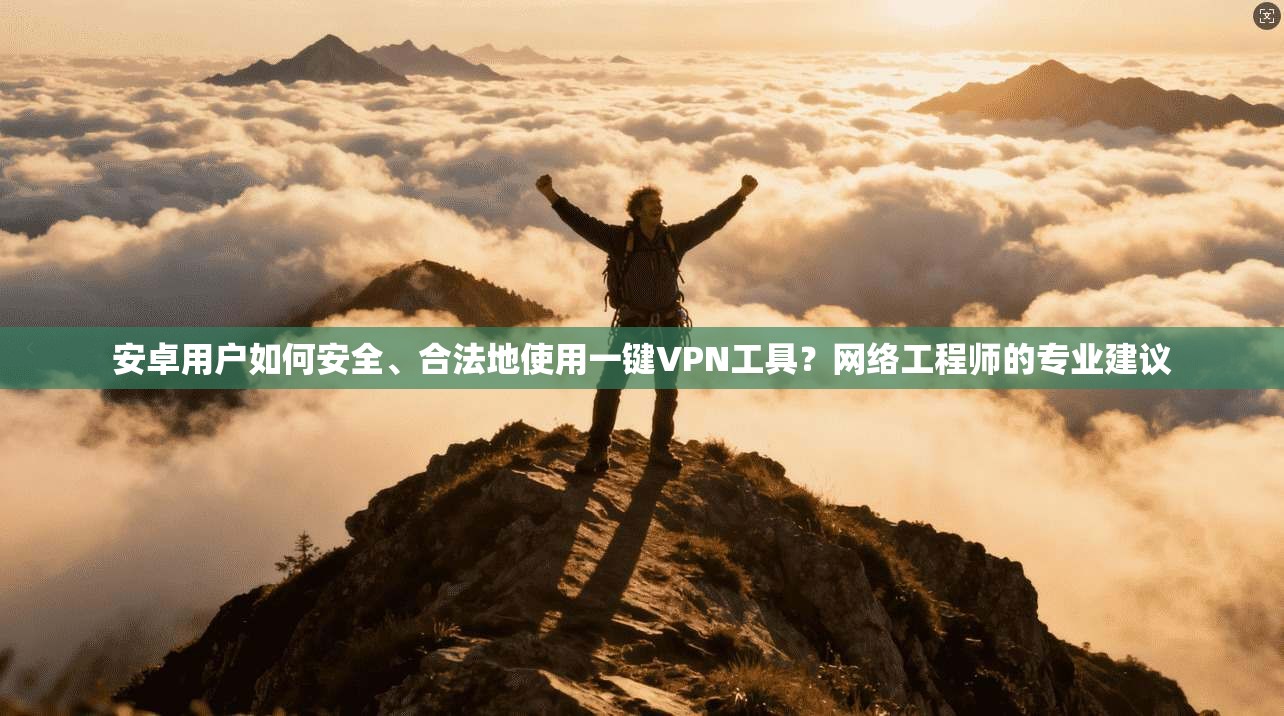 安卓用户如何安全、合法地使用一键VPN工具？网络工程师的专业建议
