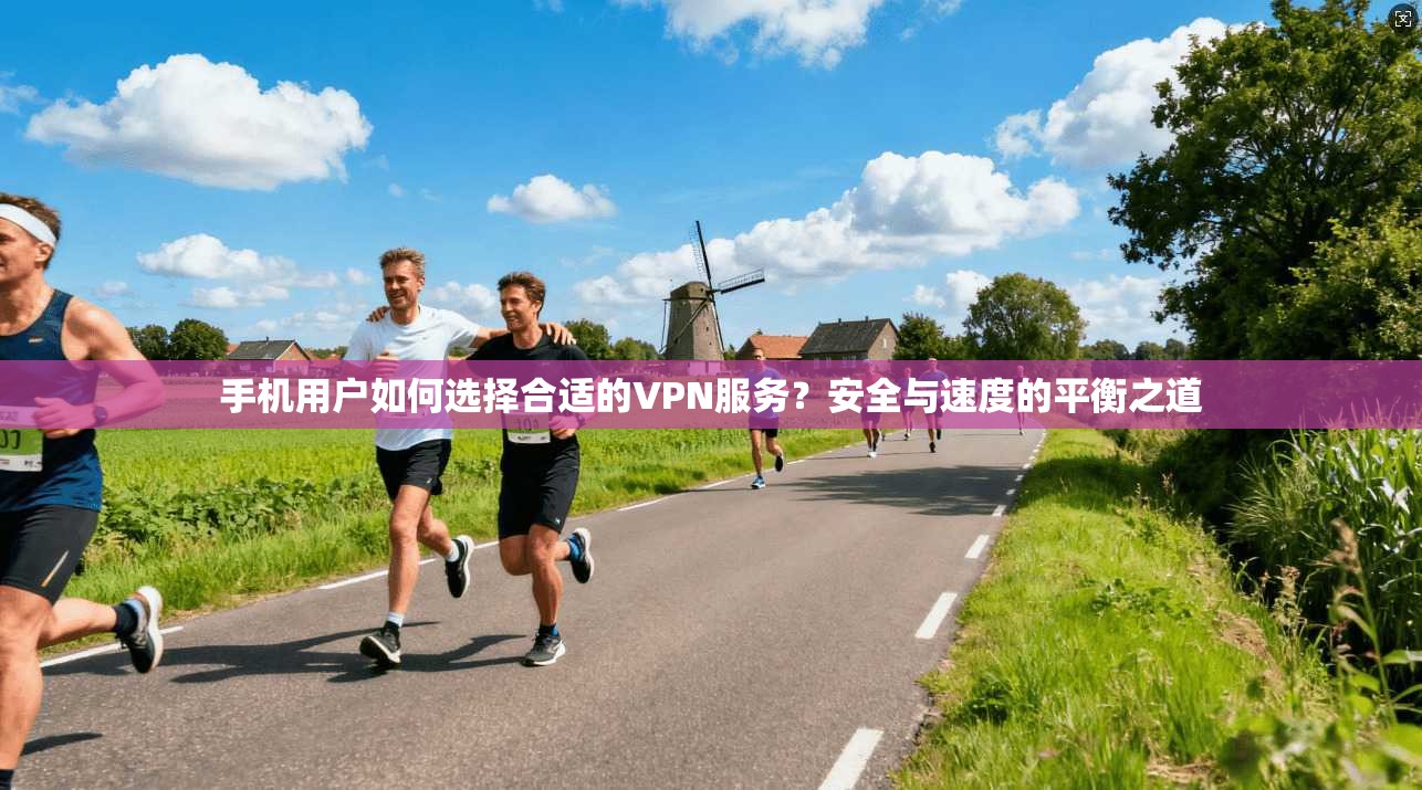 手机用户如何选择合适的VPN服务？安全与速度的平衡之道