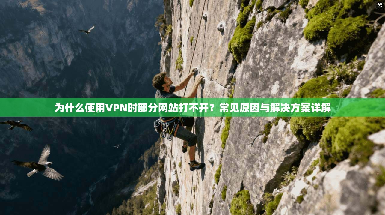 为什么使用VPN时部分网站打不开？常见原因与解决方案详解