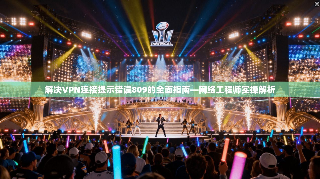 解决VPN连接提示错误809的全面指南—网络工程师实操解析