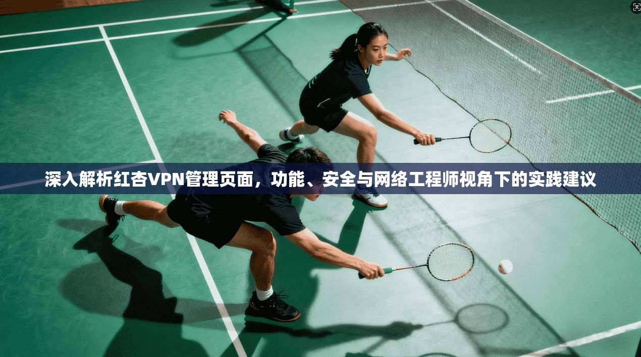 深入解析红杏VPN管理页面，功能、安全与网络工程师视角下的实践建议