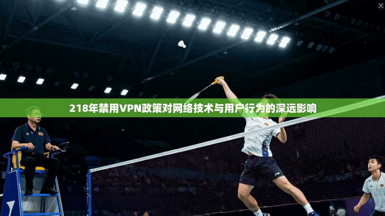 218年禁用VPN政策对网络技术与用户行为的深远影响
