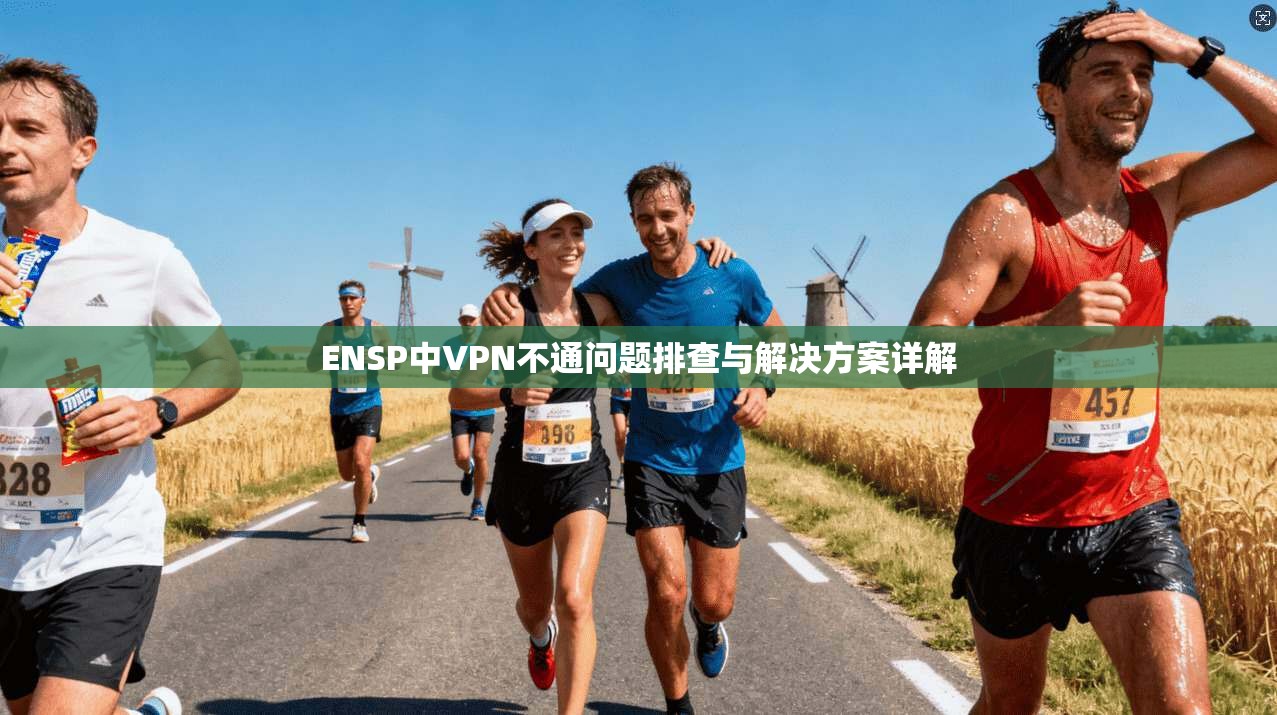 ENSP中VPN不通问题排查与解决方案详解