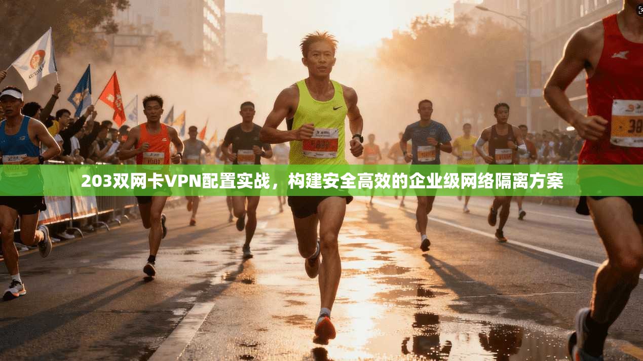 203双网卡VPN配置实战，构建安全高效的企业级网络隔离方案