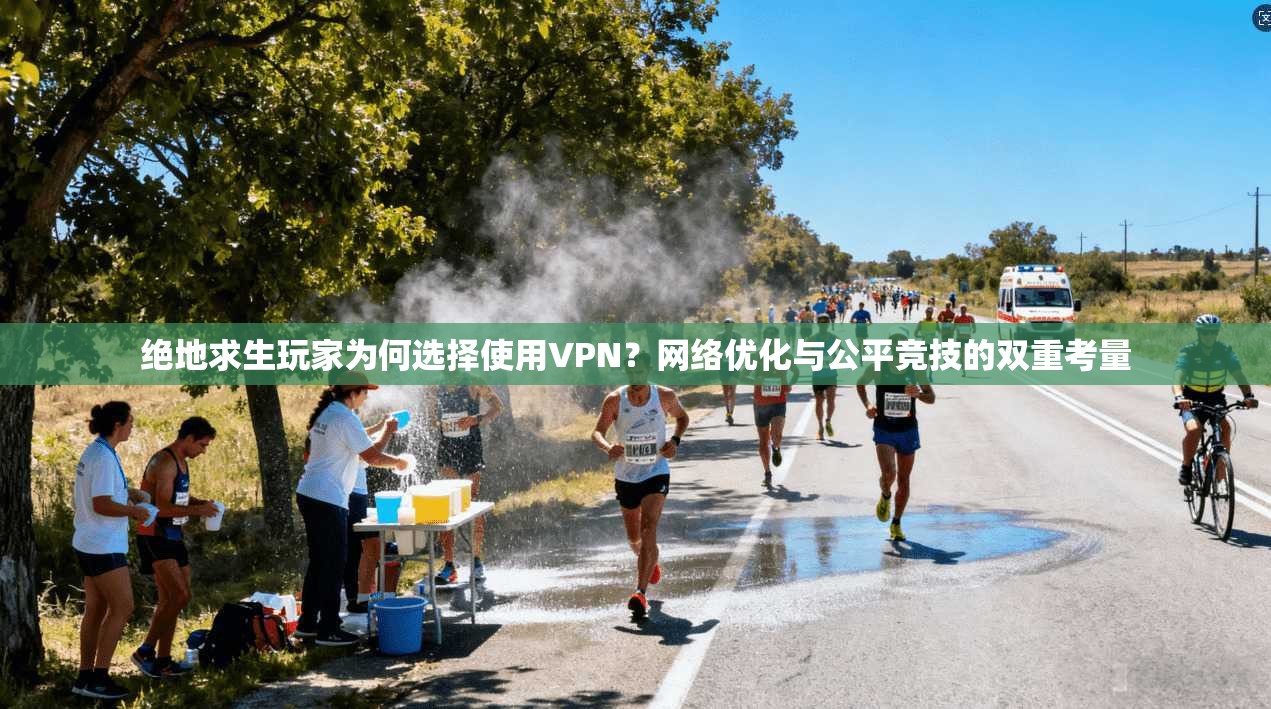 绝地求生玩家为何选择使用VPN？网络优化与公平竞技的双重考量