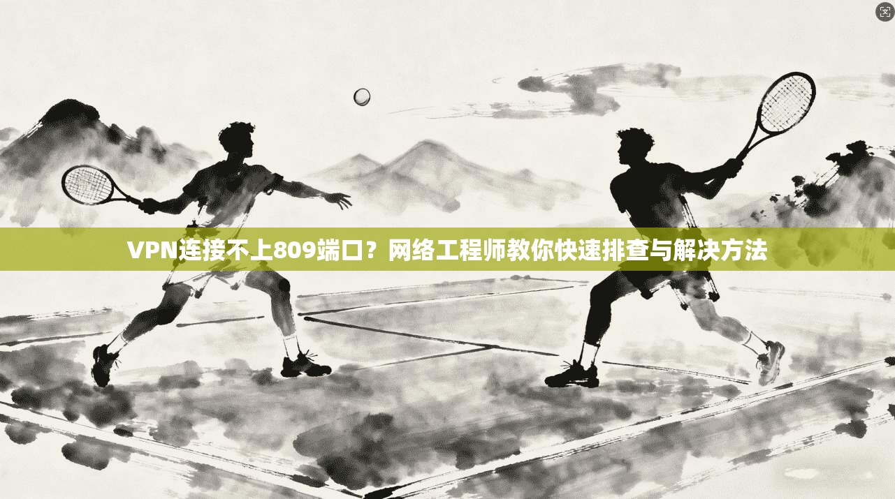 VPN连接不上809端口？网络工程师教你快速排查与解决方法
