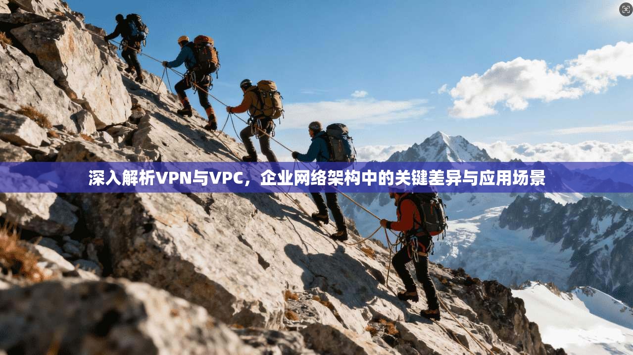 深入解析VPN与VPC，企业网络架构中的关键差异与应用场景