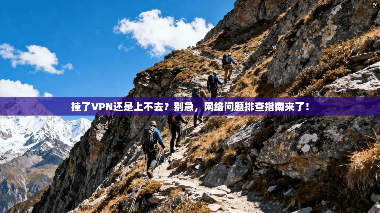 挂了VPN还是上不去？别急，网络问题排查指南来了！