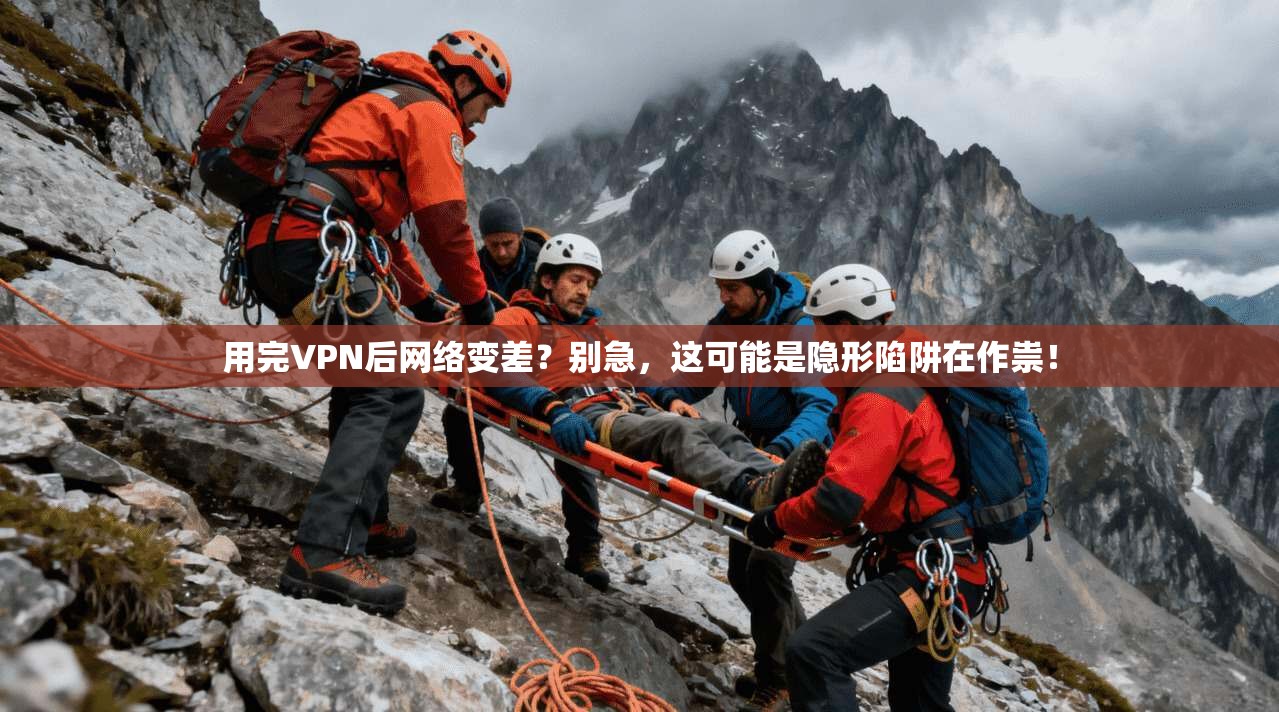 用完VPN后网络变差？别急，这可能是隐形陷阱在作祟！