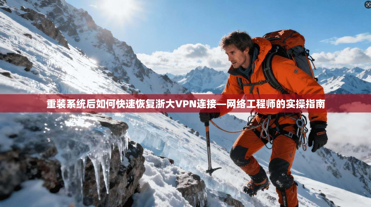 重装系统后如何快速恢复浙大VPN连接—网络工程师的实操指南