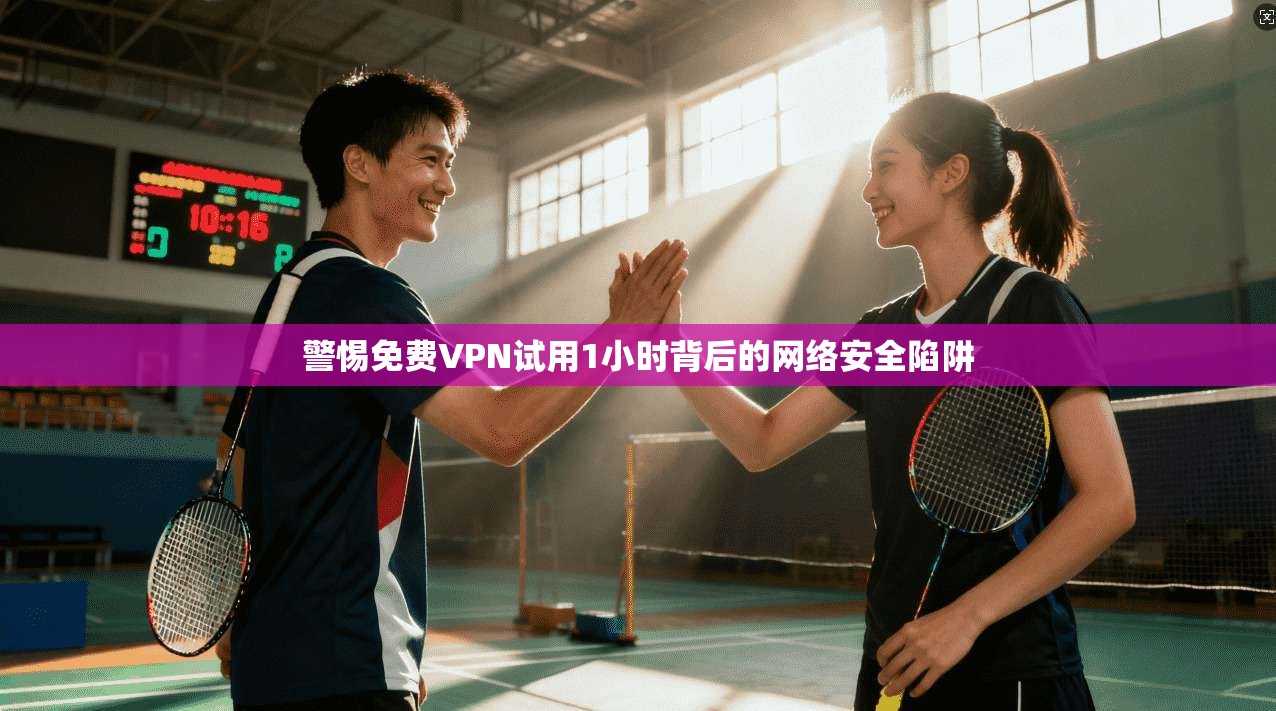 警惕免费VPN试用1小时背后的网络安全陷阱