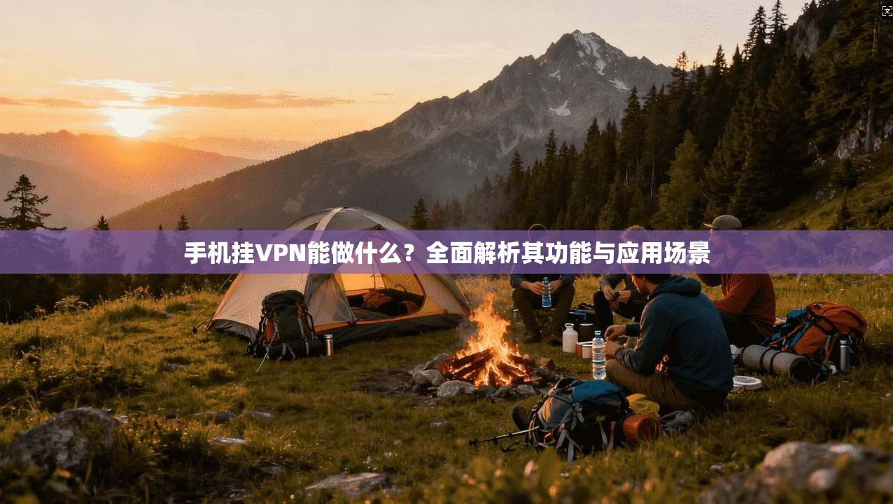 手机挂VPN能做什么？全面解析其功能与应用场景