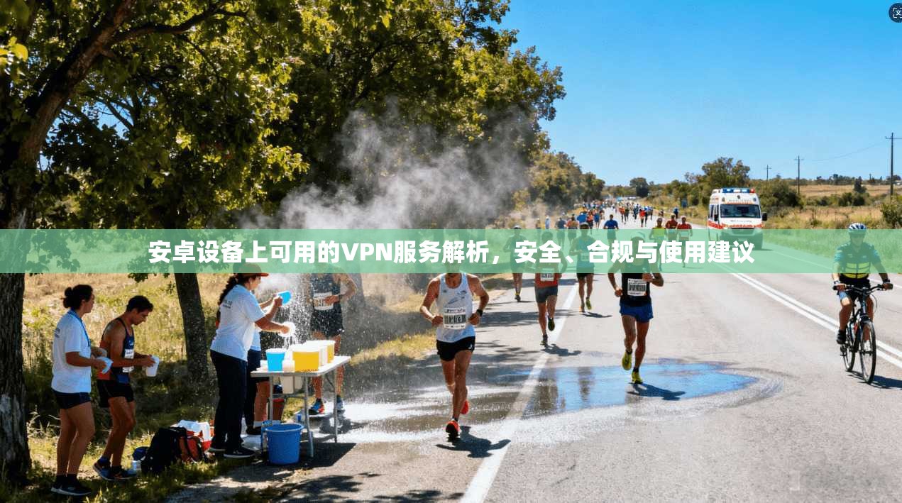 安卓设备上可用的VPN服务解析，安全、合规与使用建议