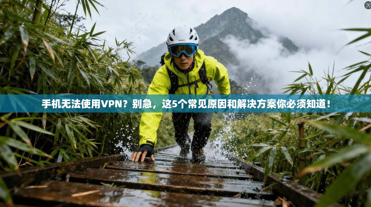 手机无法使用VPN？别急，这5个常见原因和解决方案你必须知道！