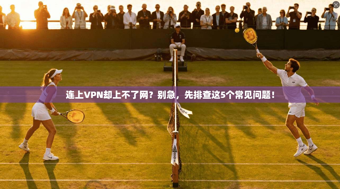 连上VPN却上不了网？别急，先排查这5个常见问题！