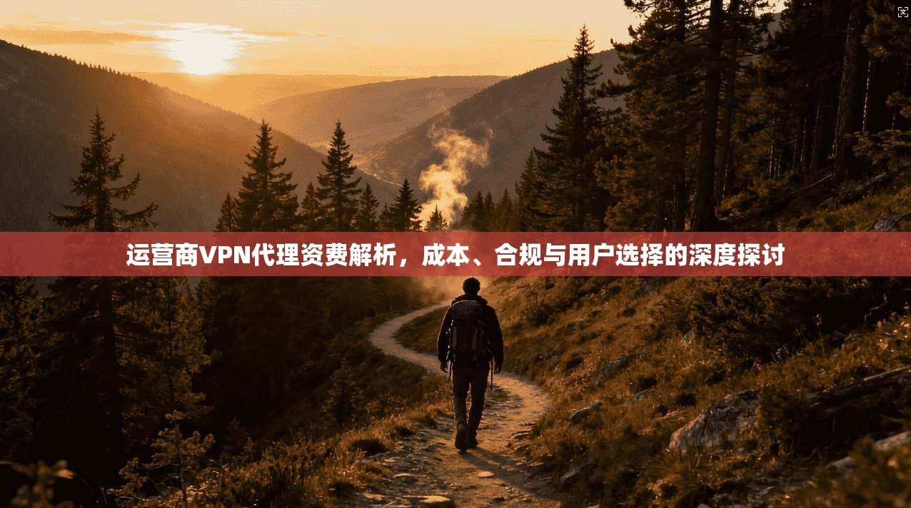 运营商VPN代理资费解析，成本、合规与用户选择的深度探讨