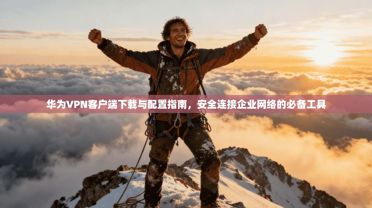 华为VPN客户端下载与配置指南，安全连接企业网络的必备工具