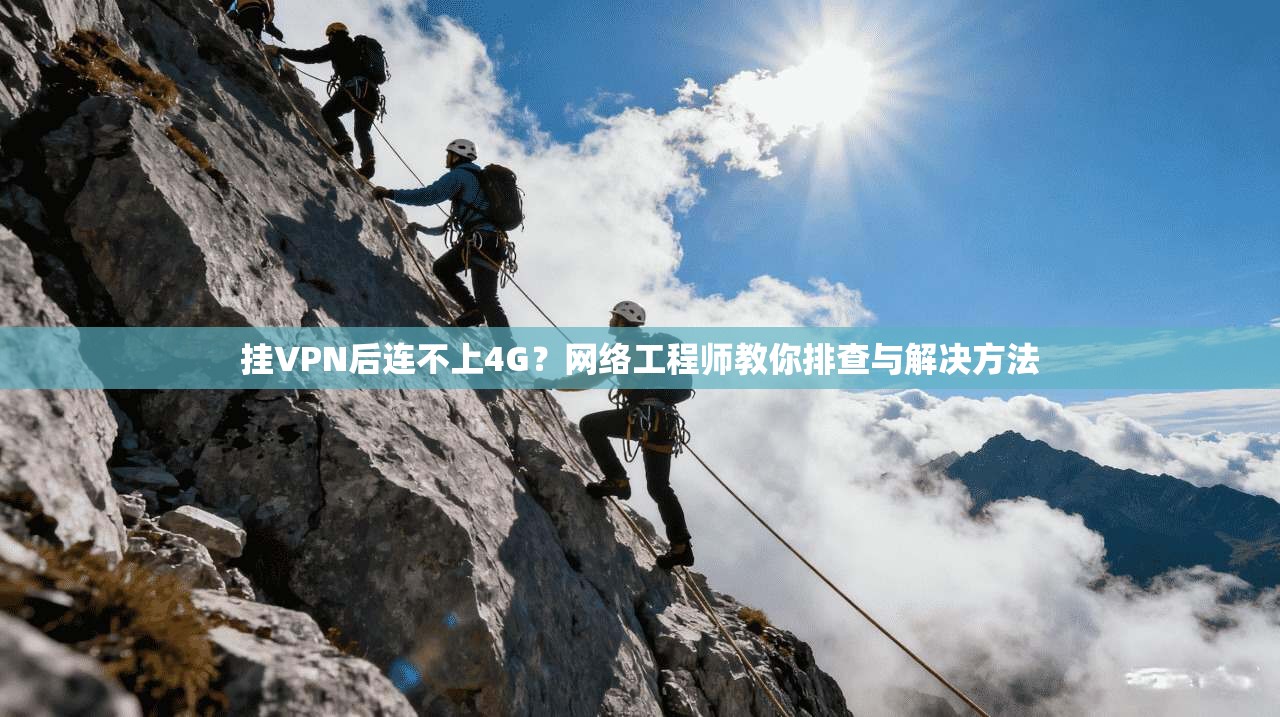 挂VPN后连不上4G？网络工程师教你排查与解决方法