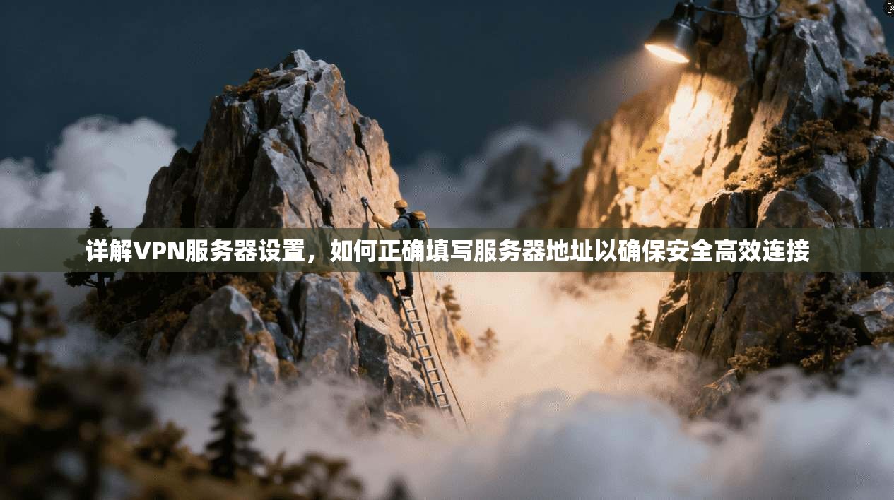 详解VPN服务器设置，如何正确填写服务器地址以确保安全高效连接