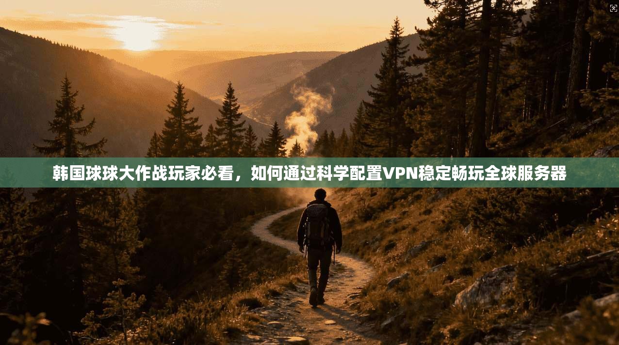 韩国球球大作战玩家必看，如何通过科学配置VPN稳定畅玩全球服务器