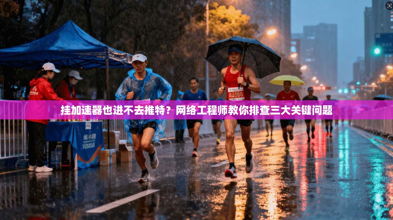 挂加速器也进不去推特？网络工程师教你排查三大关键问题
