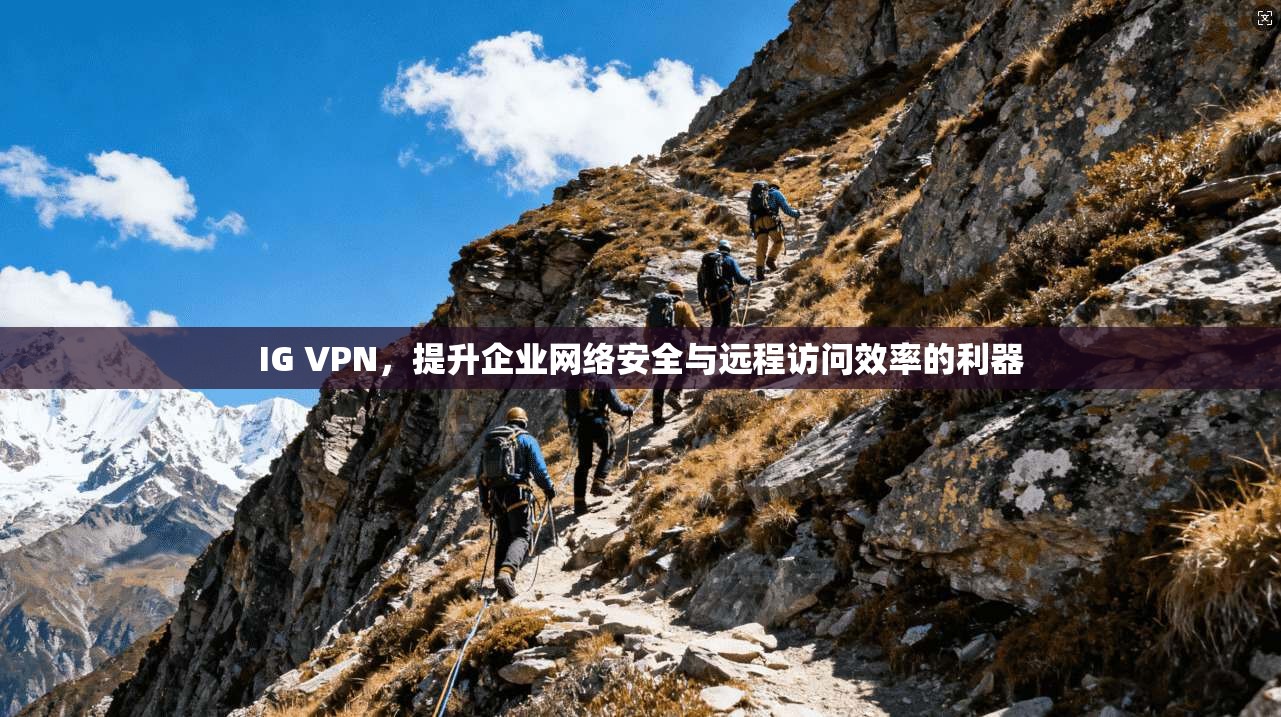 IG VPN，提升企业网络安全与远程访问效率的利器