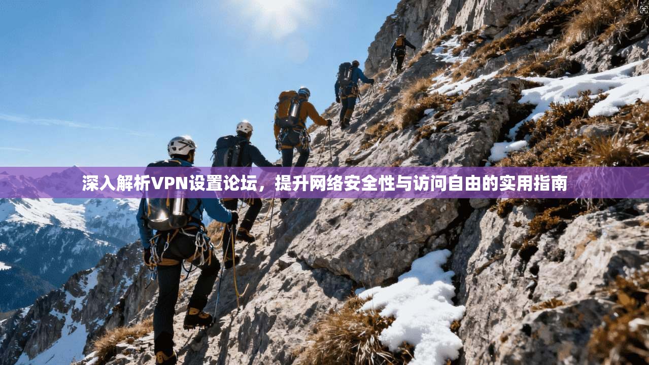 深入解析VPN设置论坛，提升网络安全性与访问自由的实用指南