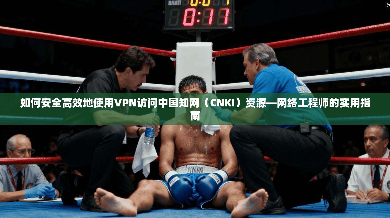 如何安全高效地使用VPN访问中国知网（CNKI）资源—网络工程师的实用指南