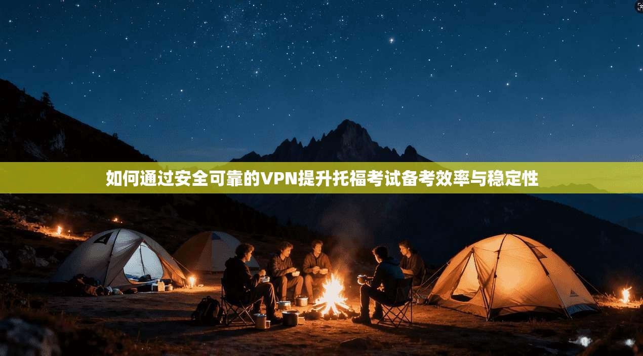 如何通过安全可靠的VPN提升托福考试备考效率与稳定性